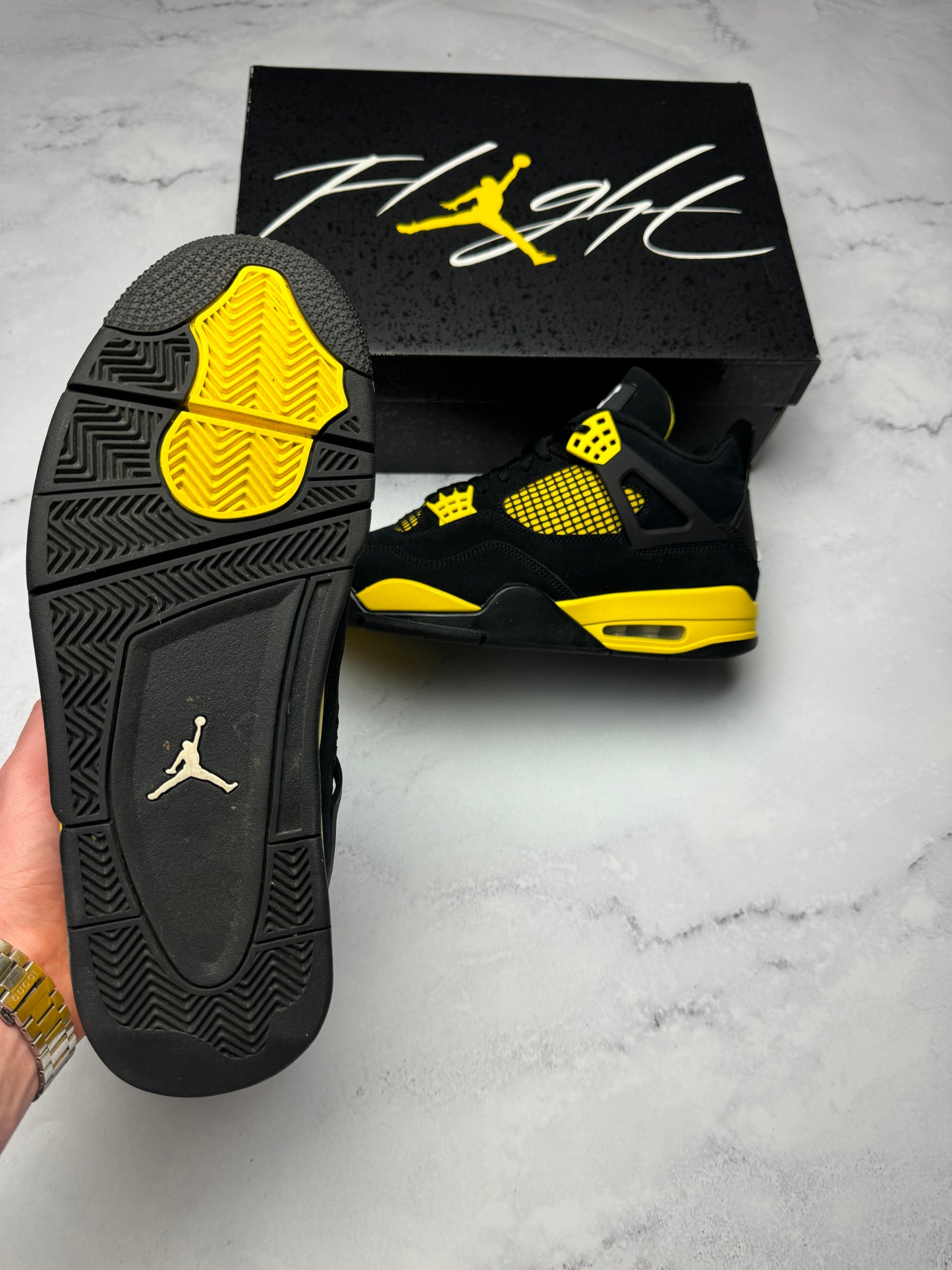 Nike Air Jordan 4 Retro Yellow Thunder