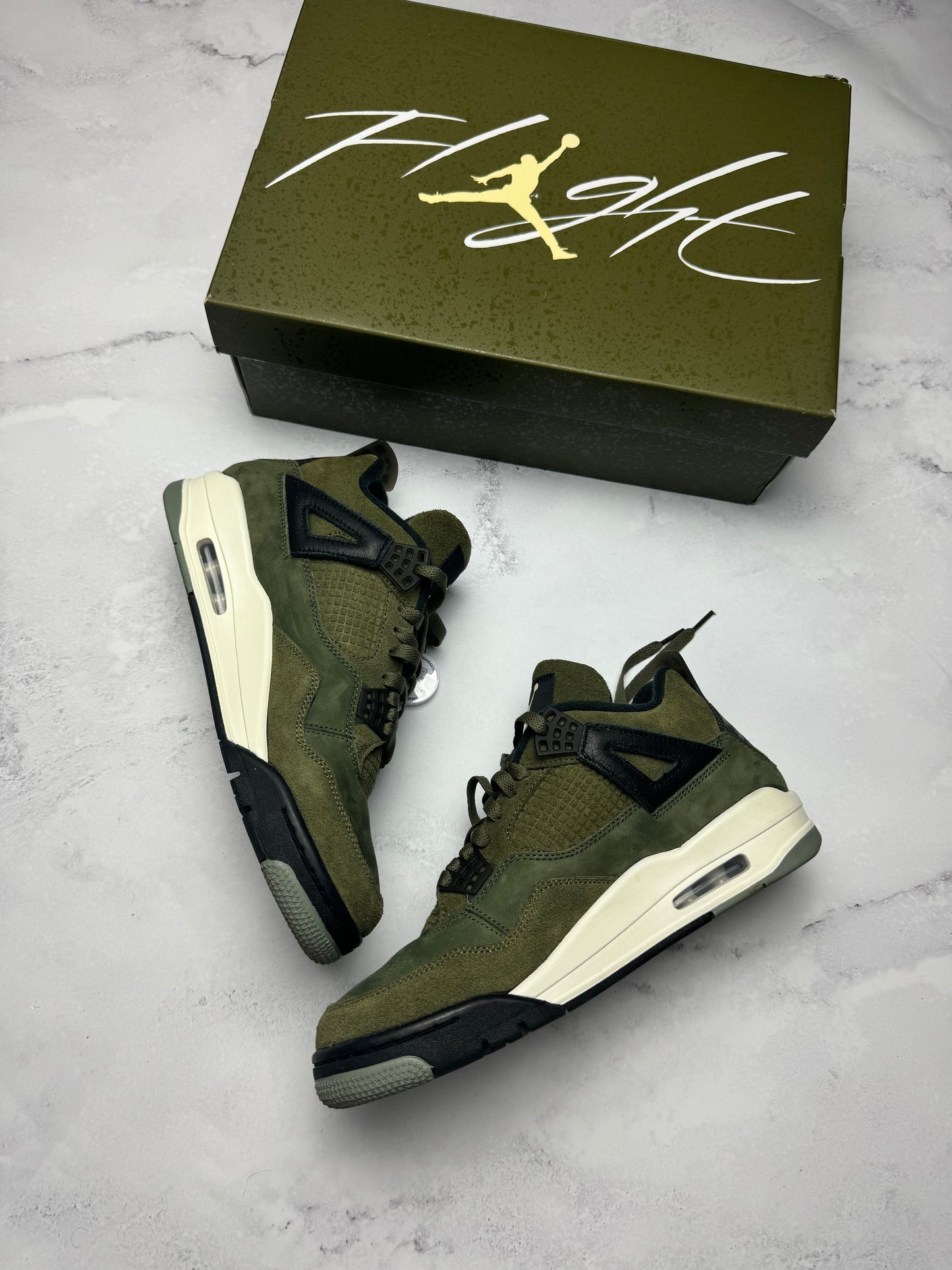 Nike Air Jordan 4 Retro Craft Olive