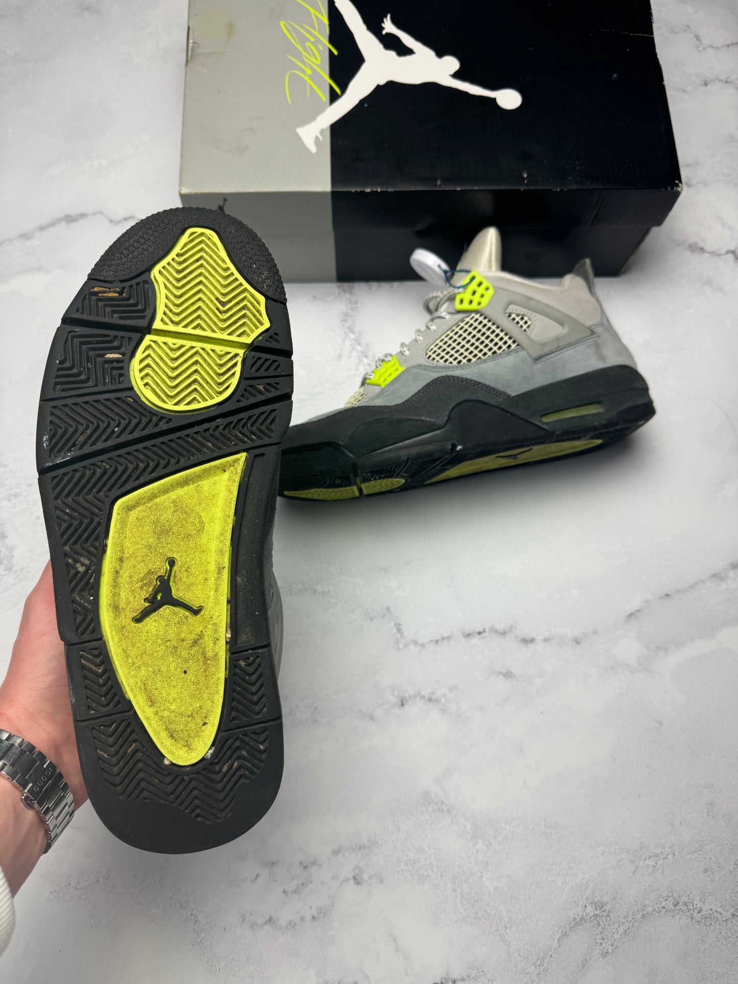 Nike Air Jordan 4 Retro SE 95 Neon