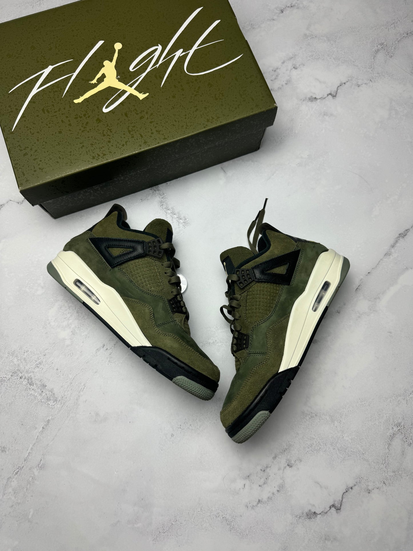 Nike Air Jordan 4 Retro Craft Olive