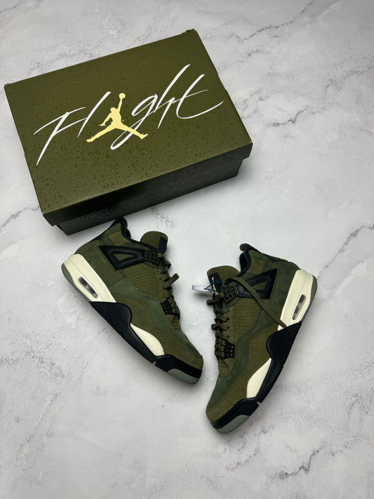 Nike Air Jordan 4 Retro Craft Olive